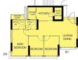 Blk 130A Toa Payoh Crest (Toa Payoh), HDB 4 Rooms #637187971